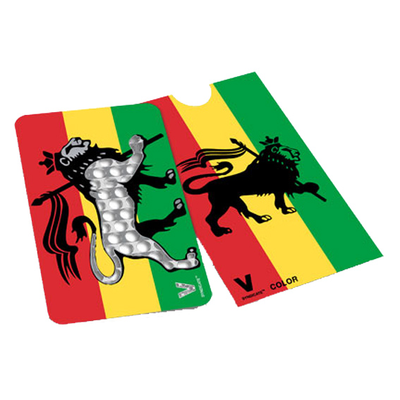 V Syndicate Grinder Card - Rasta Lion