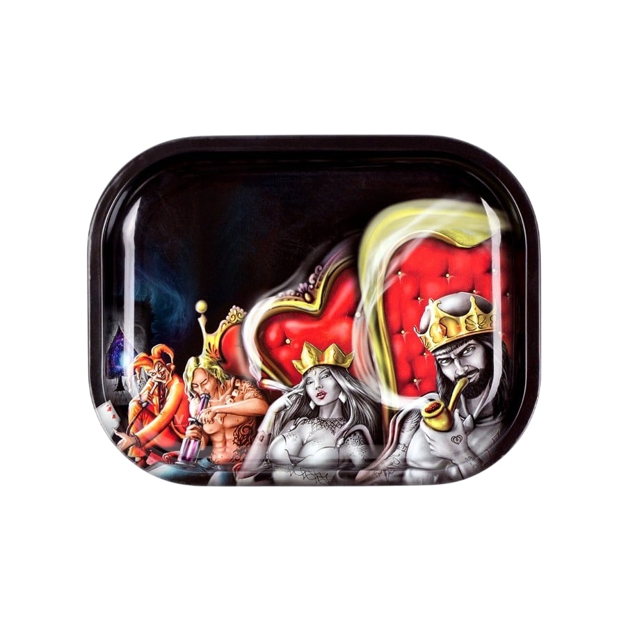 65% DISCOUNT - V-Syndicate Royal Highness Court Rolling Tray 18x14